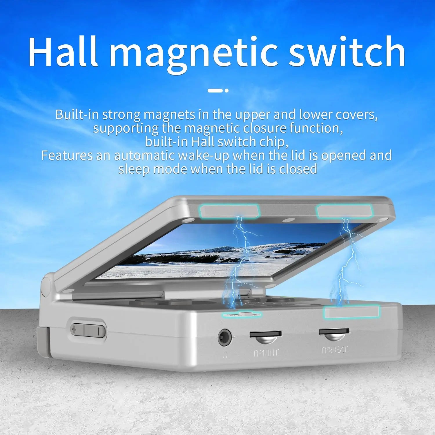 Flip Handheld 3.5 Inch Gaming Console
